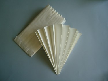 papel filtro plegado 30 cm (100 uni)